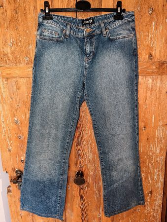 Seven 7 Flared Baumwoll Jeans Gr 32, entspricht Gr 40/42 neu
