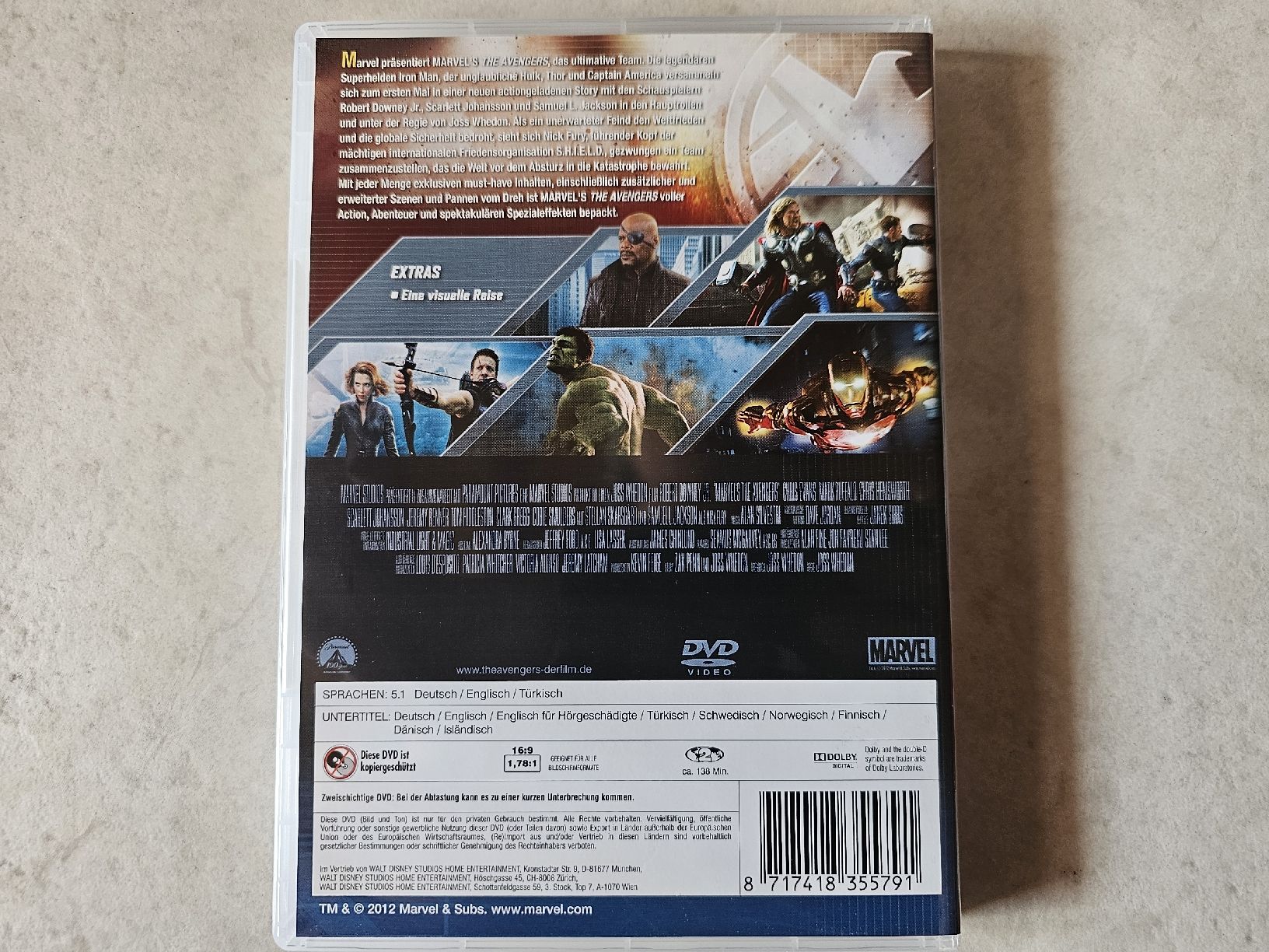 Tous les DVDs: The Avengers – D'occasion à Schneisingen par backstore24 1