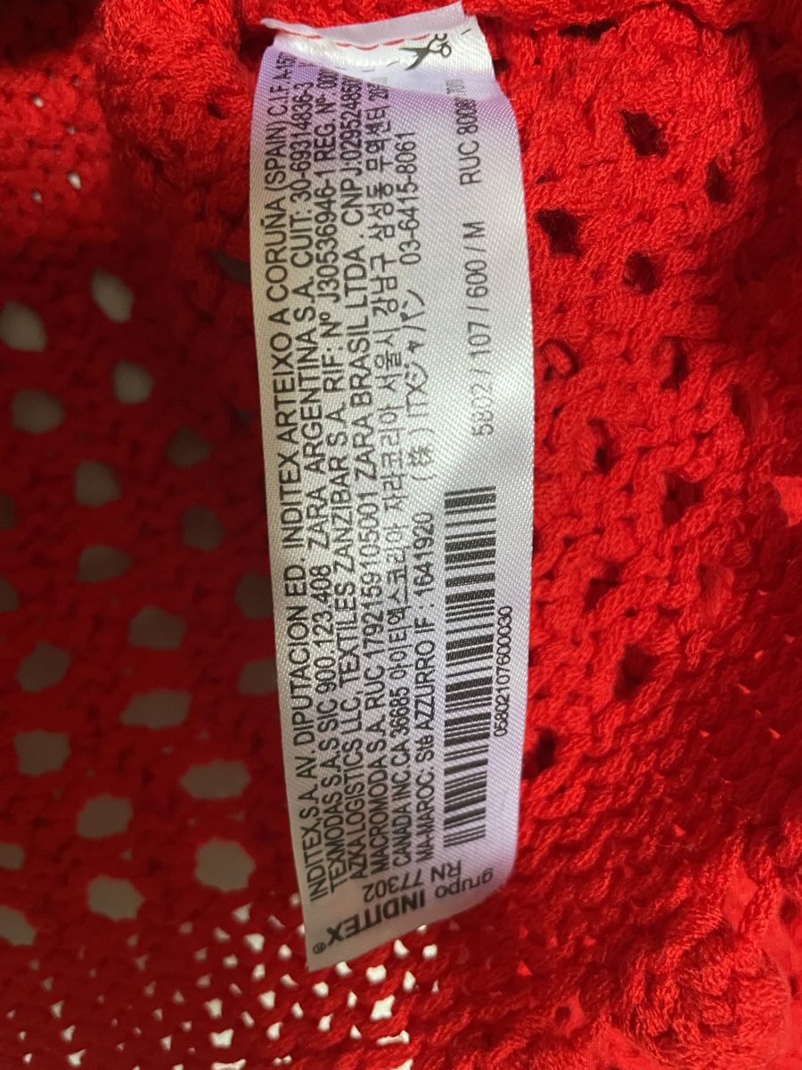 Zara Pulls & Sweat-shirts: Pull Zara Rouge Ajouré Taille M 🏖️ NEW – Neuf avec emballage d'origine à Vuadens par Nina11 4