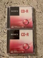 un lot de 2 CD R Sony de 700 Mb