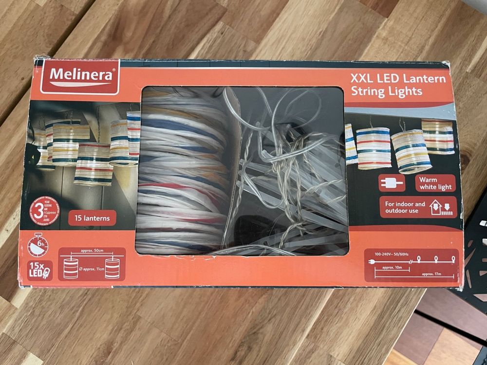 XXL Lichterkette mit Timer 17m Kaufen auf Ricardo