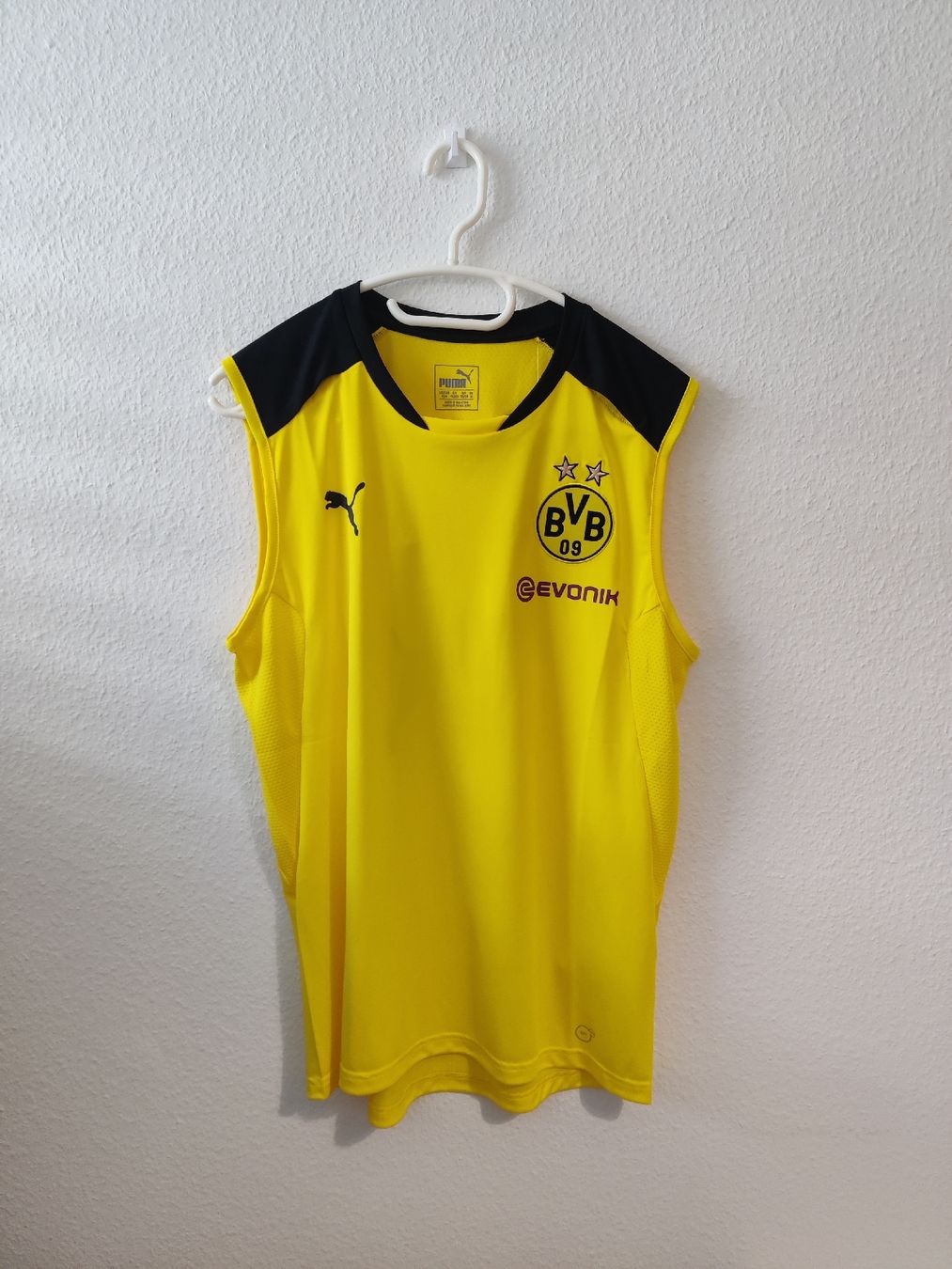Puma Leibchen & Hosen: Borussia Dortmund 2017/18 Trainingstrikot (M) – Neu (gemäss Beschreibung) aus Basel von Ringolero