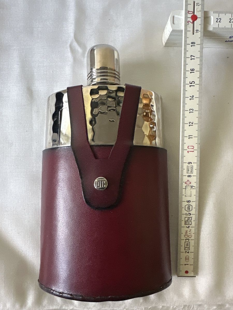 Altro: Flachmann DTR, Leder, Edelstahl, Hip Flask, Neuwertig – Usato da Zürich venduto da Chaeffeler 5