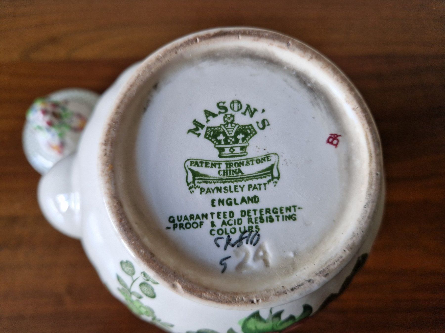 Teekannen: Antike Kaffeekanne , Masons, England – Gebraucht aus Bern von Antikbatik 7