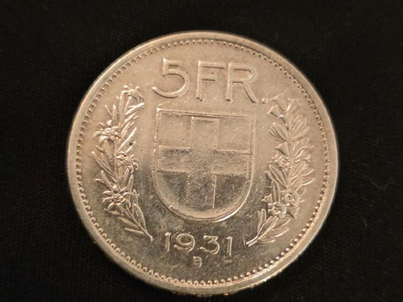 Tutti le monete: 5 chf 1931 – Usato da Genève venduto da bbastos 1