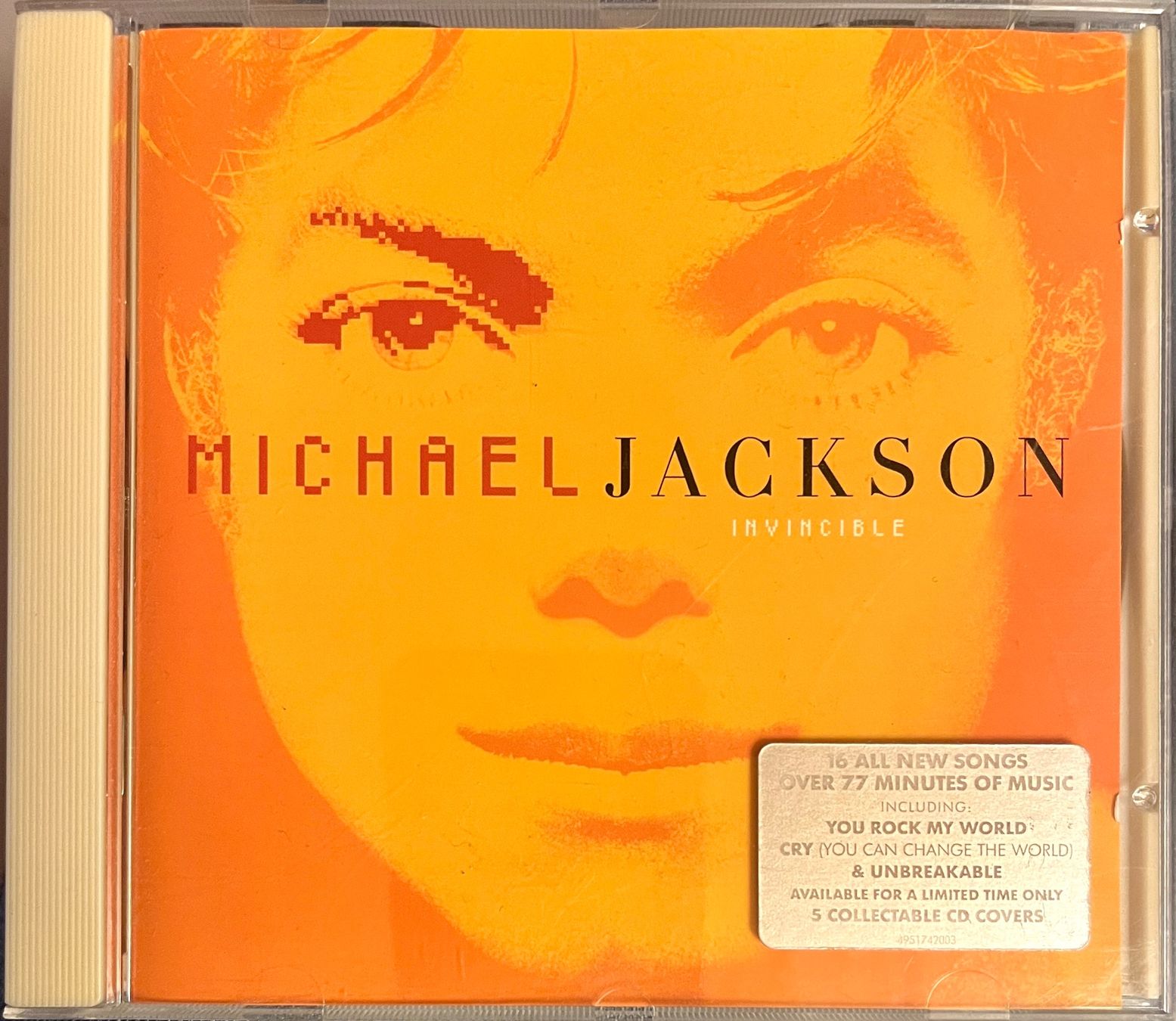CD: CD - Michael Jackson / invincible – Usato da Renan BE venduto da johncactus