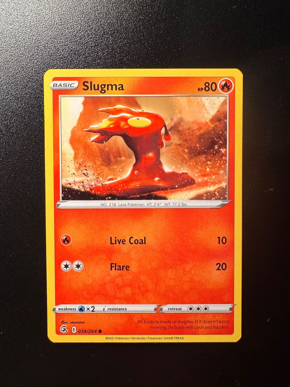 Pokémon Carte collezionabili: Pokemon Missprint Slugma – Usato da Corticiasca venduto da gio_yp69 1