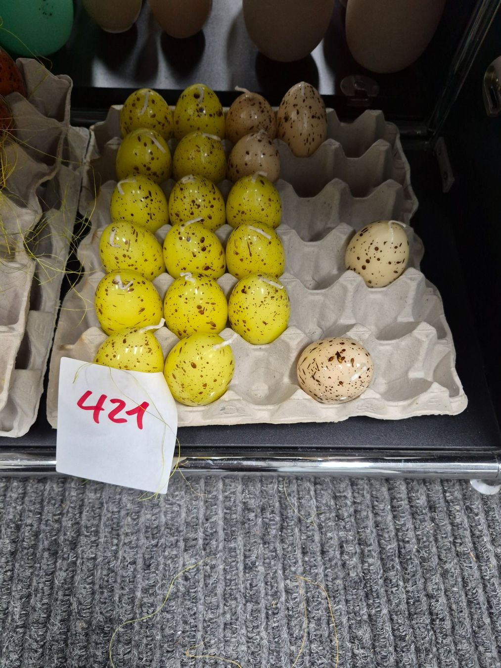 Candele: 421 Posten Oster-Kerzen & Deko aus Liquidation – Nuovo (secondo la descrizione) da Derendingen venduto da Meisterstuecke 1