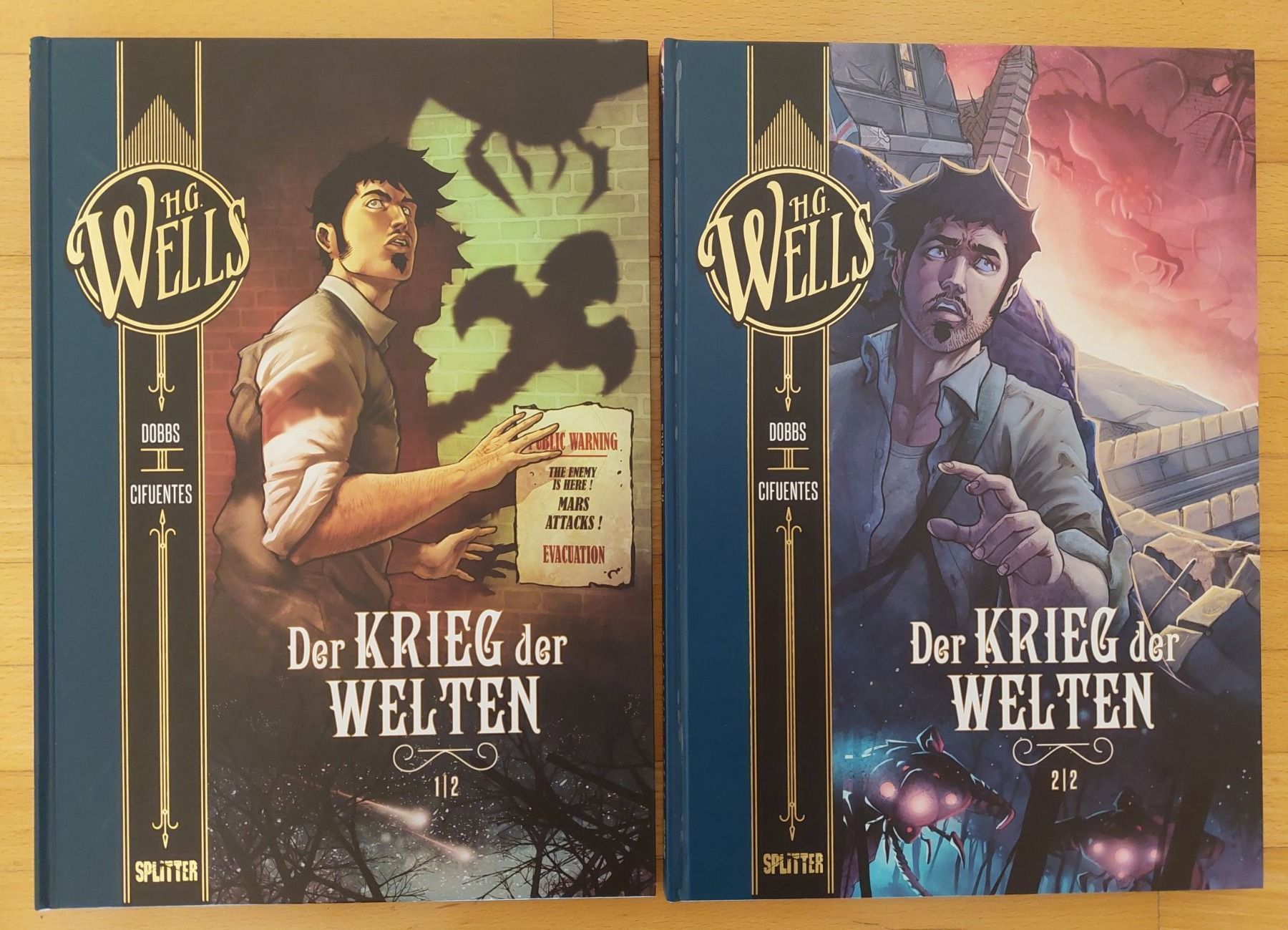 Comics: Der Krieg der Welten - Splitter Verlag – Gebraucht aus Altstätten SG von bluedine