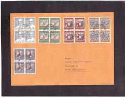 1967 Pro Patria Grossbrief 4er nach Effretikon