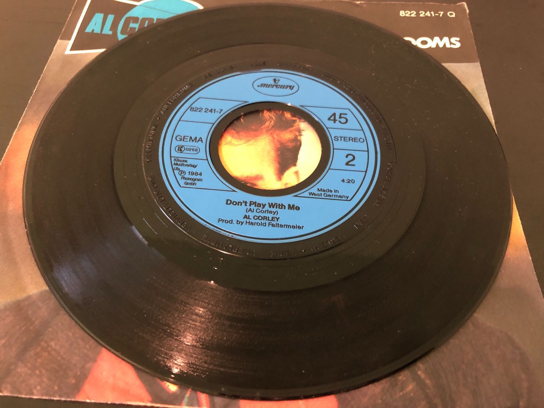 Dischi in vinile: Al Corley - Square Rooms 7“ – Usato da Schübelbach venduto da Klabauterli 3