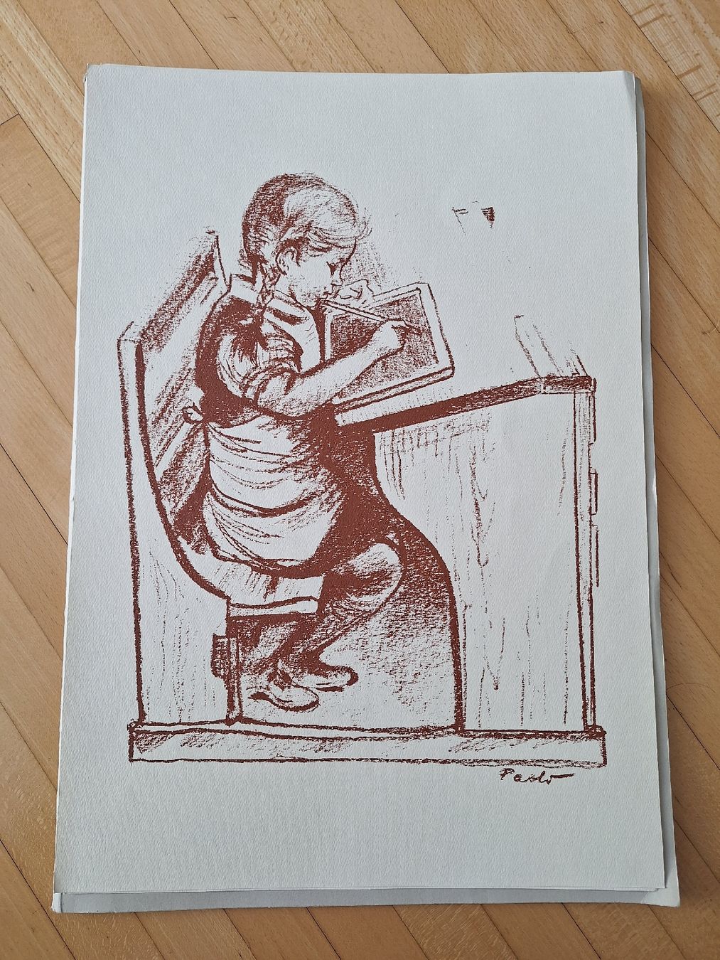 Arts picturaux & lithographies: Paolo: Mappe mit 3 Serigraphien – D'occasion à zumikon par lotegrandote 3