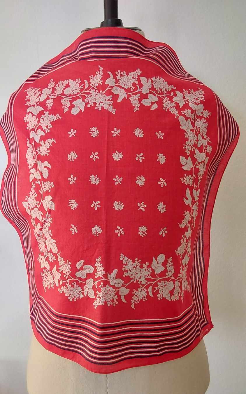 Foulards & écharpes: Baumwolltuch quadratisch rot – Neuf (Voir description) à Köniz par scopello12 1