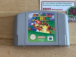 Super Mario 64, original, PAL, Nintendo 64 N64 Spielmodul