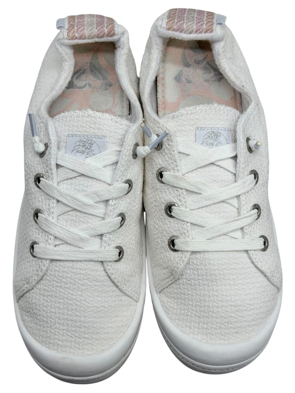 Roxy Chaussures femmes: Baskets Roxy Bayshore Plus blanc. Pointure 39 – D'occasion à Cossonay-Ville par PatineDuTemps 2