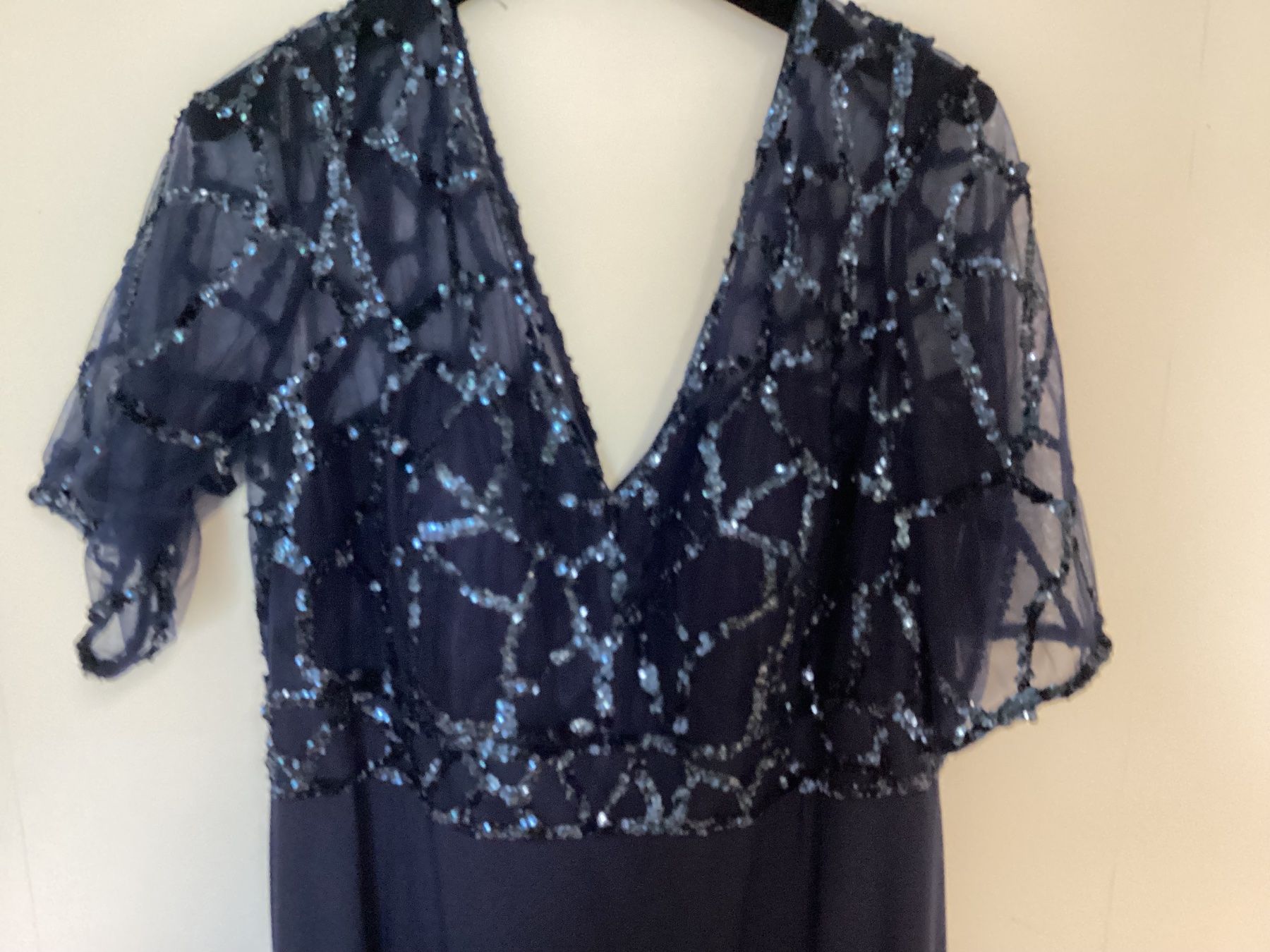 Vestiti: Abendkleid dunkelblau Gr. 44 – Usato da Schönenberg ZH venduto da zeit8geist 1