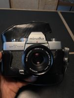 Minolta SRT 100X Spiegelreflexkamera mit 45mm 1:2 Objektiv