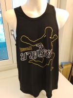FIGHTLAB Tank Top Muay Thai MMA Schwarz Muskelshirt L NEU