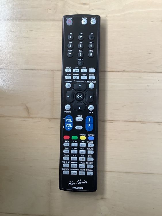 Fernbedienung Ersatz Für Funai, Telefunken, Vestel TV – Modell RC4800 / 30076972, Vorprogrammiert