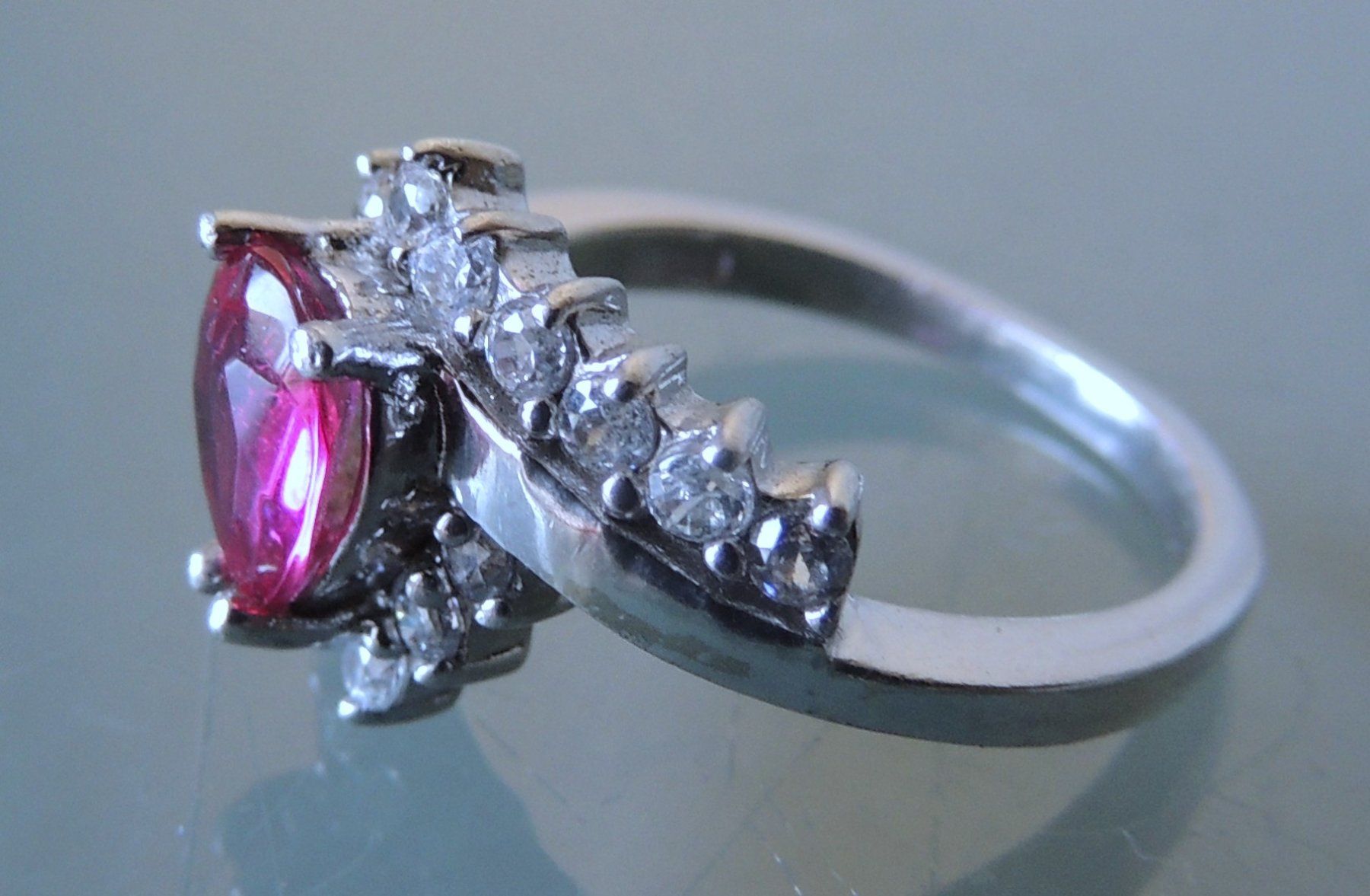 Anelli: Silber 925 Fingerring Gr. 54 – Usato da Waldenburg venduto da schaller707 2
