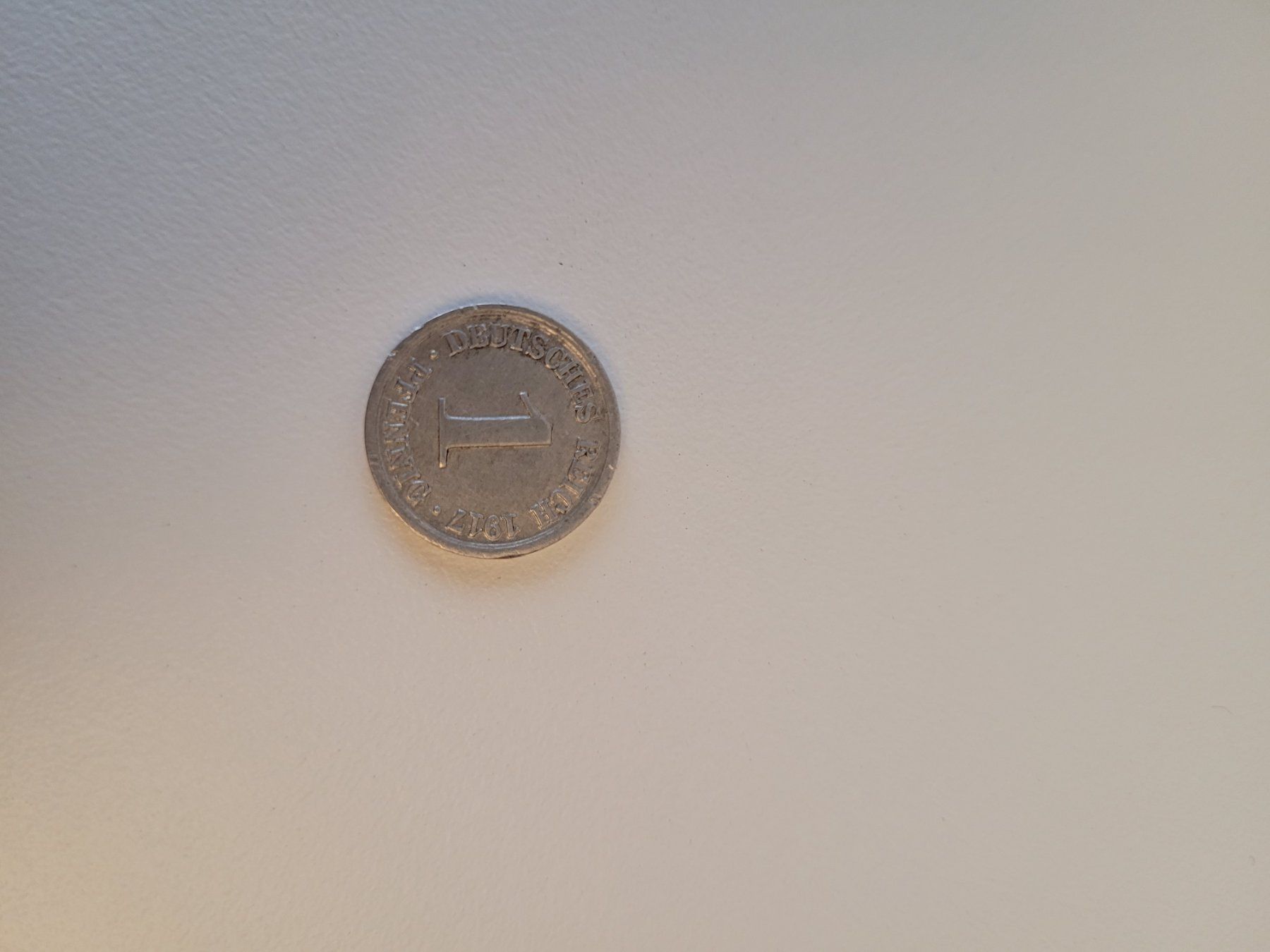 Alle Münzen: Dt. Reich 1917 D 1 Pfennig – Gebraucht aus Inwil von Flower2325