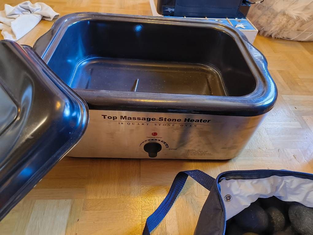 Dispositivi per massaggi: Hot Stone Gerät und Steine – Usato da Winikon venduto da babusch_66 1