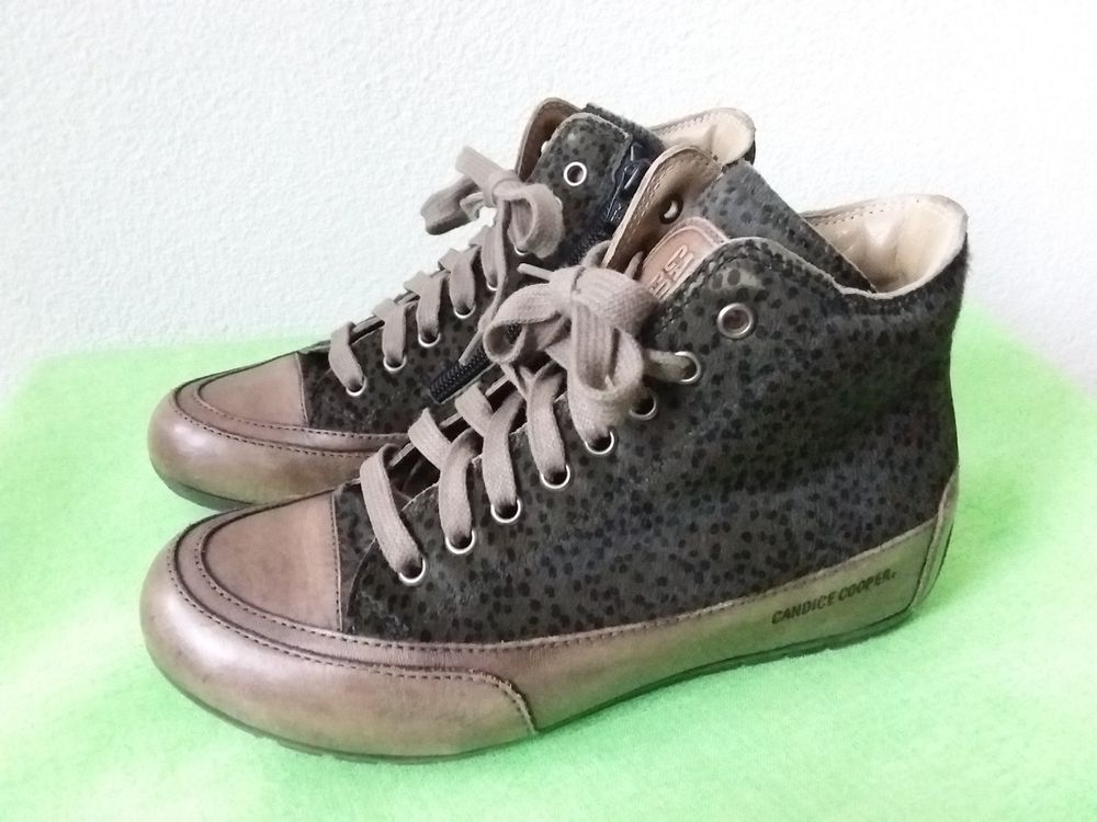 Candice Cooper – Sneakers In Pelle Con Lacci, Suola In Gomma E Interno In Pelle, Calzatura Casual Donna