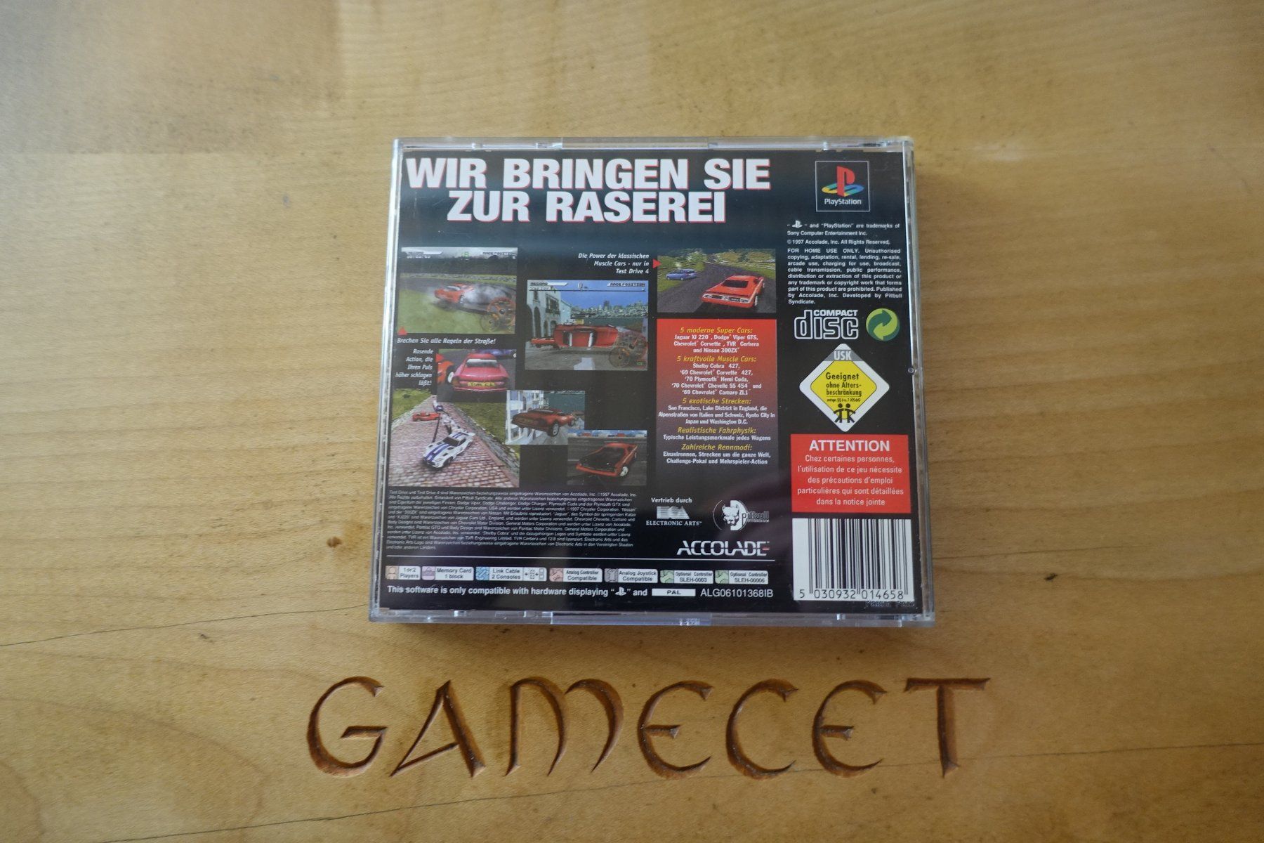 Sony Spiele: Test Drive 4 – Gebraucht aus Steinach von Gamecet 2