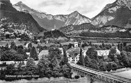 Reichenau Tamins  Fliegeraufnahme