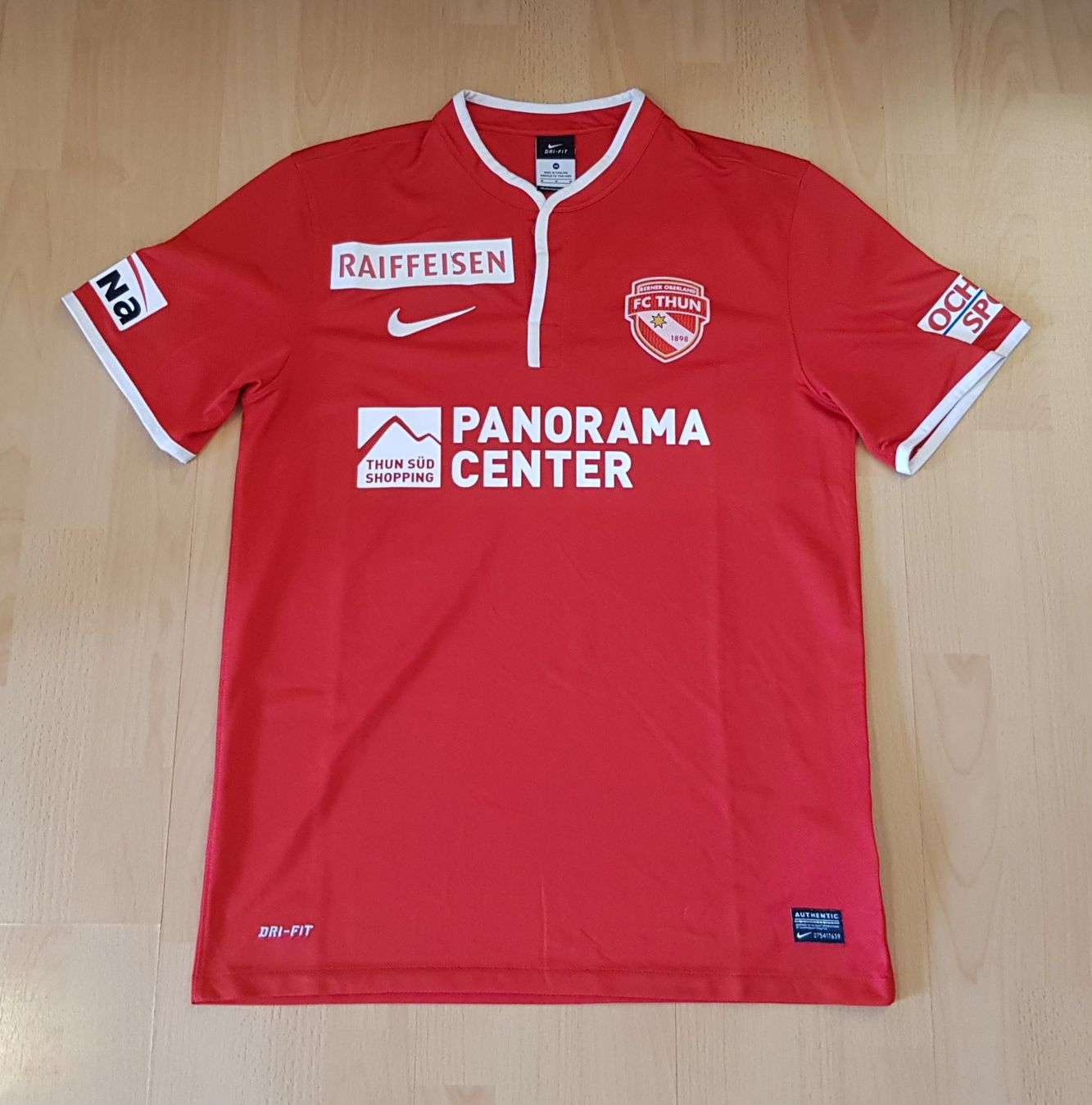 Nike Maillots de corps & Pantalons: FC Thun Macron Trikot, 2013/2014, Grosse M – D'occasion à Le Mouret par Pantini