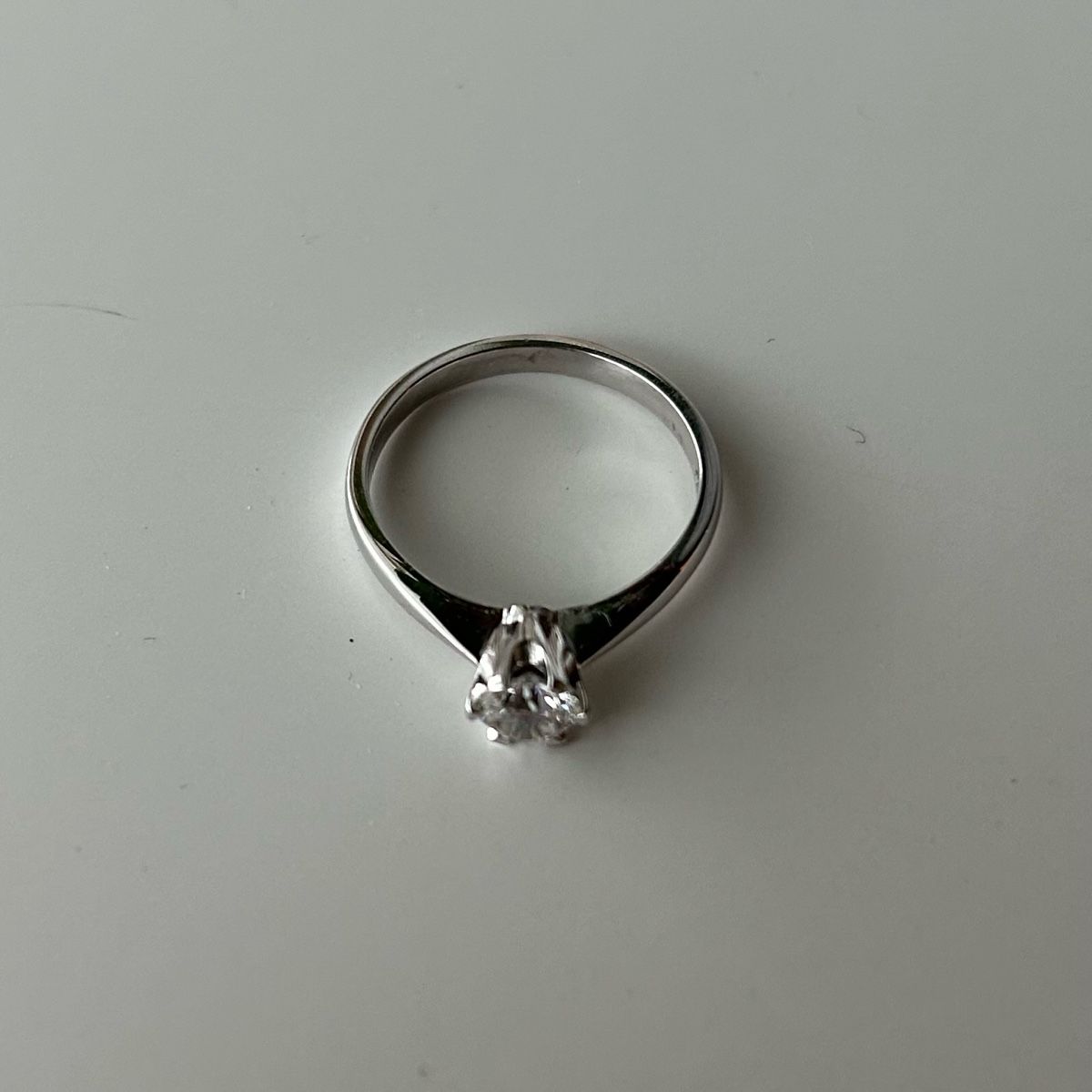 Ringe: Solitaire Diamond ring 0.5ct VVS2 – Neu (gemäss Beschreibung) aus Zug von cah_7jmg 4