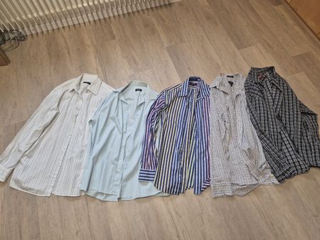 5 Herren Hemden Grösse L Boss, Gant, Signum