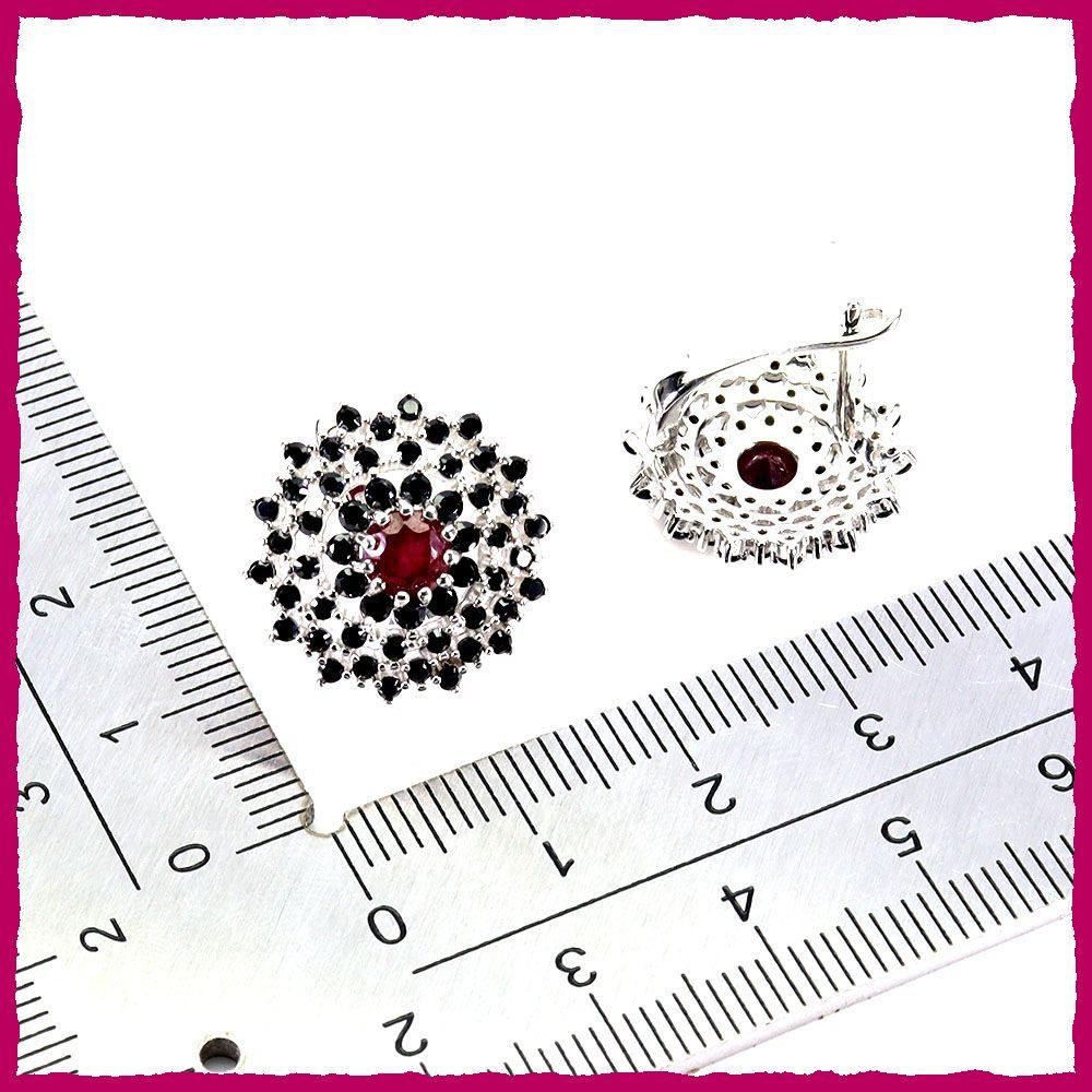 Orecchini pendenti & Orecchini a lobo: Rubin/Spinell Ohrringe 925 Silber – Nuovo e nell'imballaggio originale da Oberglatt ZH venduto da Goldfee1 2