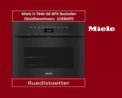 Miele H 7440-60 BPX Backofen Obsidianschwarz 11936470