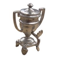 Vintage - Gefäss aus metall für Puppenstube - 3,5 cm gross