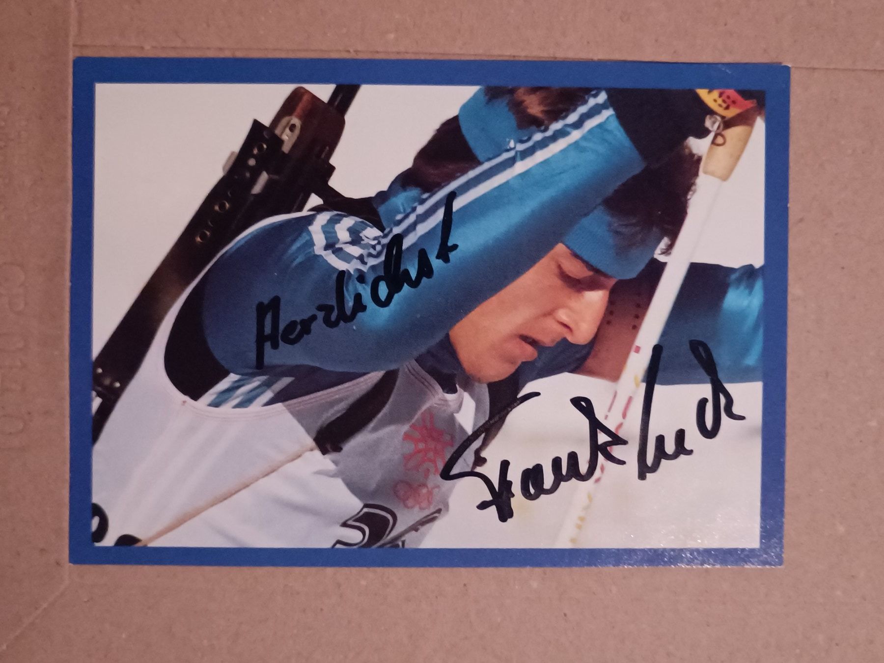 Autogramme: Frank Luck- 2x Olympiasieger – Gebraucht aus Menziken von Autogramme