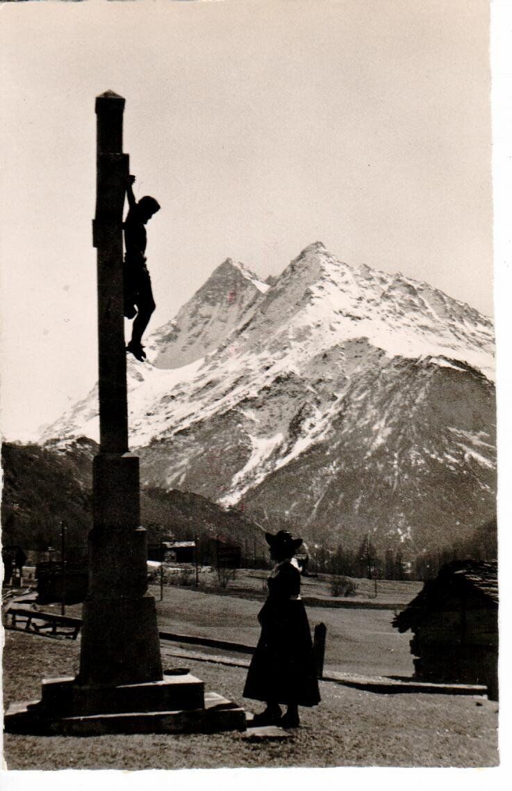 Cartoline postali: le Crucifix d`Evolène  ( Stempel Rückseite ) – Usato da Wolhusen venduto da Curver9