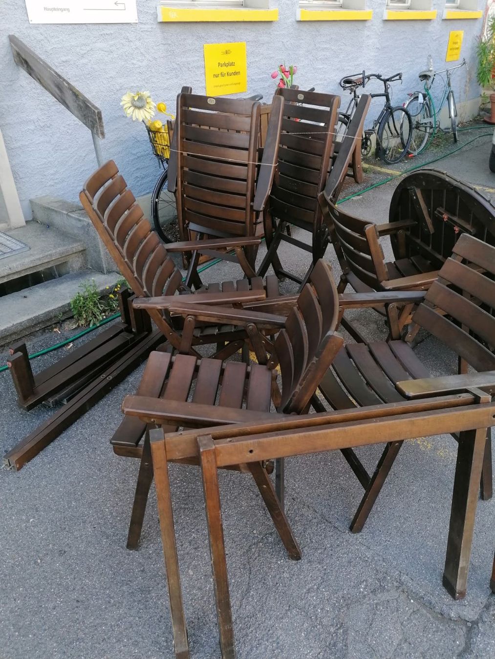 Tischset: Herlag Garten Sitzgruppe Terassen Möbel – Gebraucht aus Köniz von Brockenreich 6