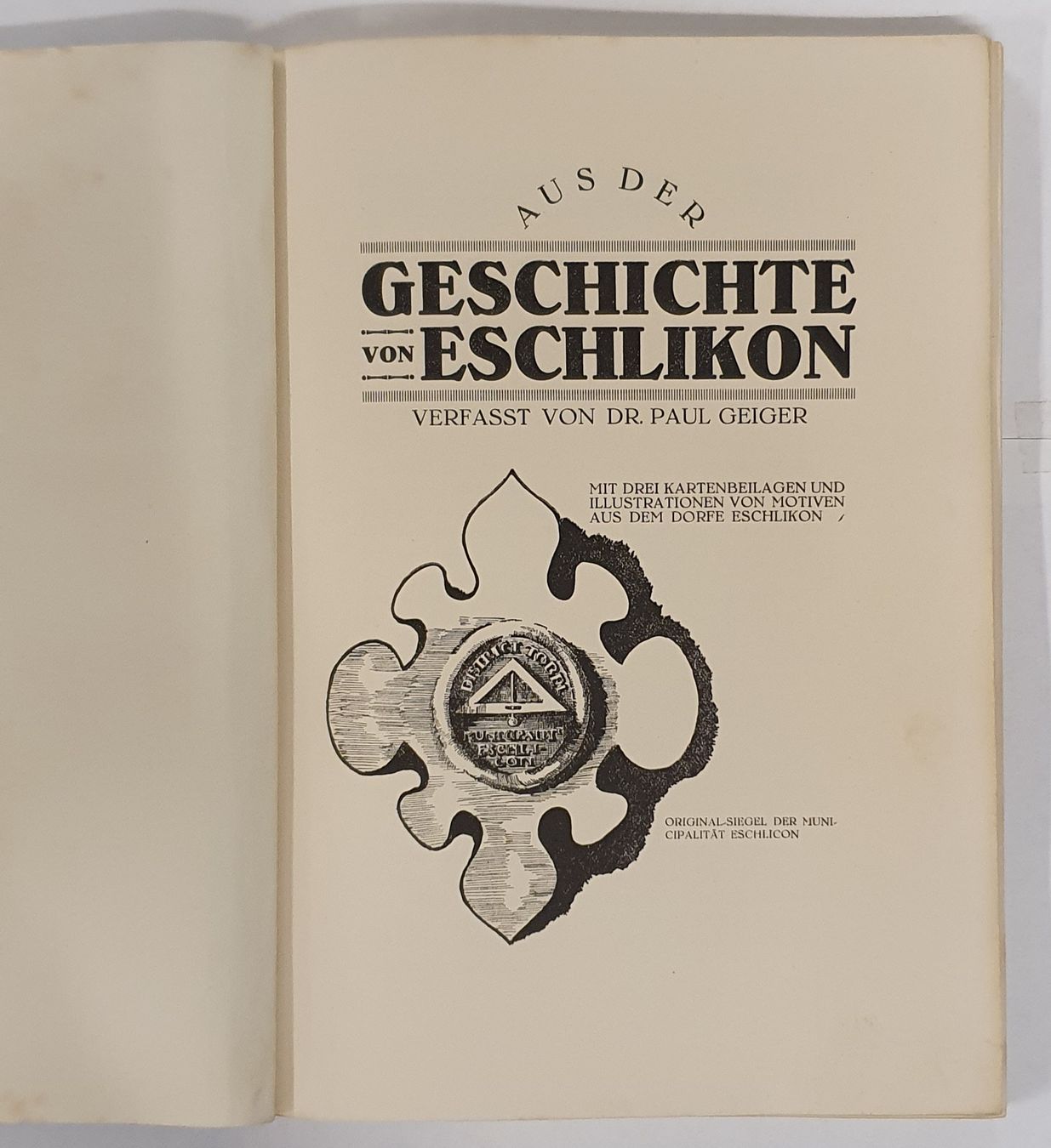 Bücher: Buch - Geschichte von Eschlikon – Gebraucht aus Kreuzlingen von Rschweiz1 1