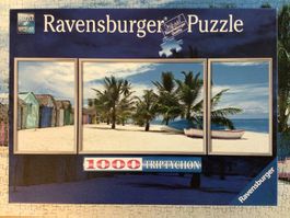 Puzzle Ravensburger Tryptychon Insel Saona, Karibik1000Teile