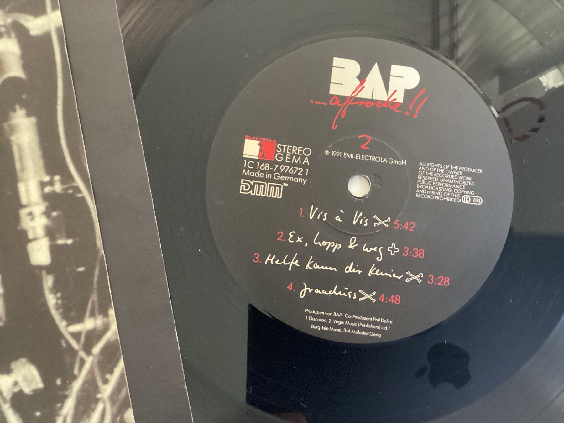 Dischi in vinile: BAP Doppel-LP -  Affrocke 1991 – Usato da Gutenswil venduto da Hamzian 1