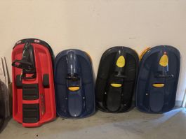 4 Steerable Snow Sleds (Hamax-style) – sold individually or 