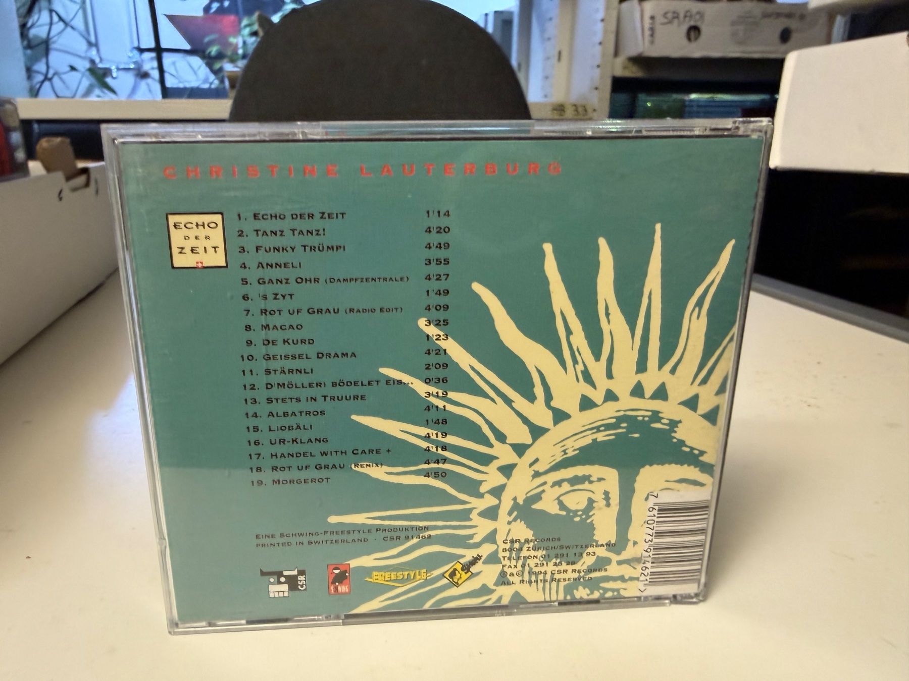CDs: Christine Lauterburg - Echo der Zeit - HD23D – Gebraucht aus Küsnacht ZH von Jazztilldawn 1