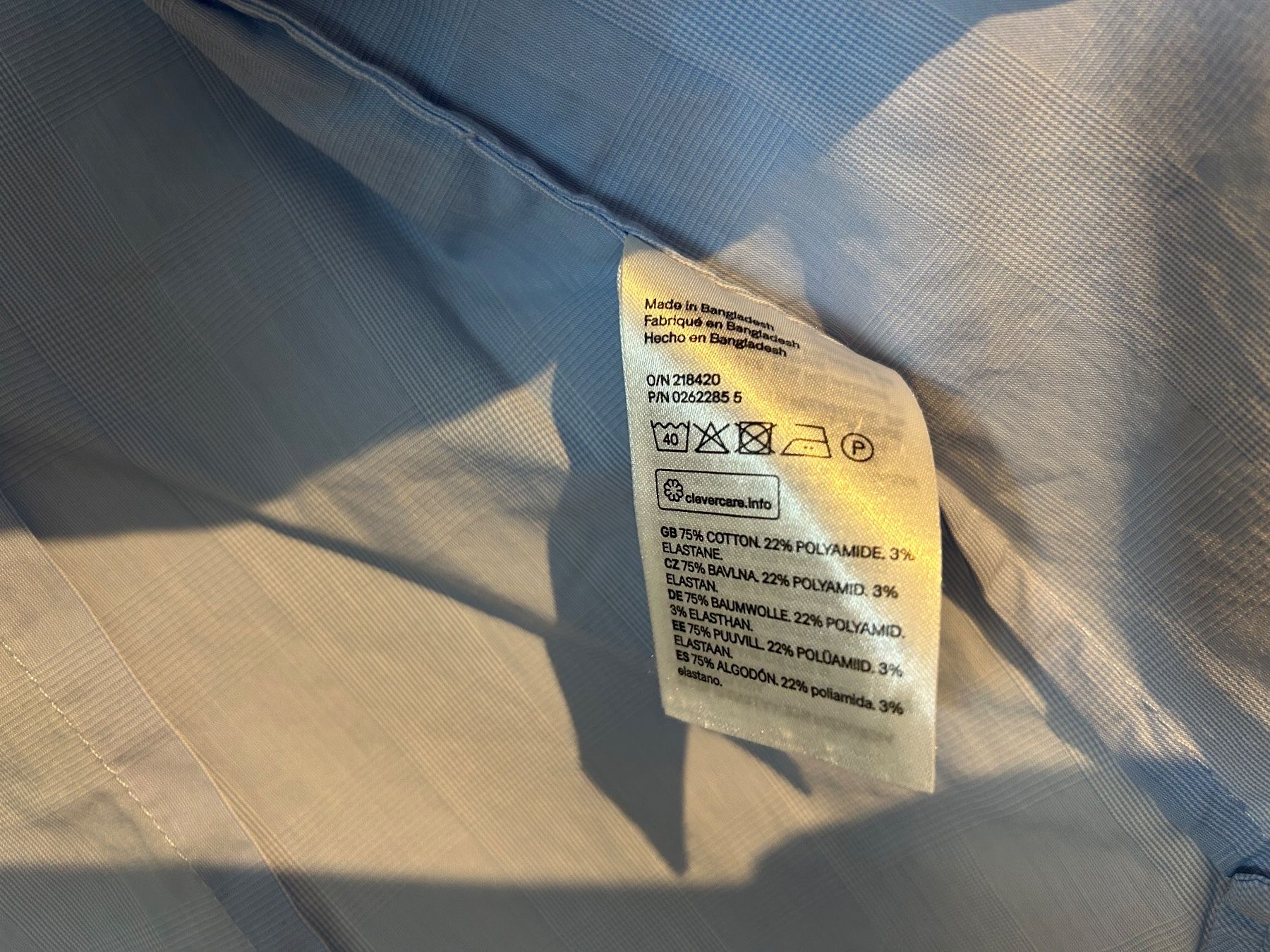 H&M Camicette: Hellblaue Bluse H&M Gr. 34 – Usato da Zürich venduto da la_222 4