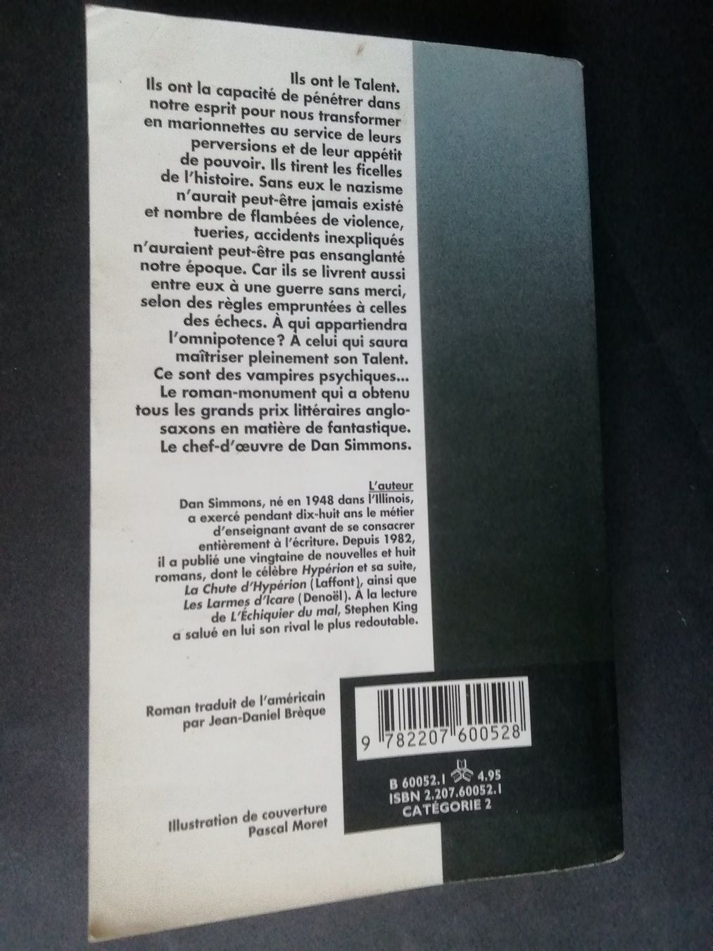 Libri: L'échiquier du mal 3 - Dan Simmons – Usato da Commugny venduto da Juliemimi 1
