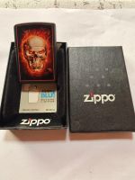 Seltenes Zippo BLU Skull Sammlerst. v. 2011 mit Org box