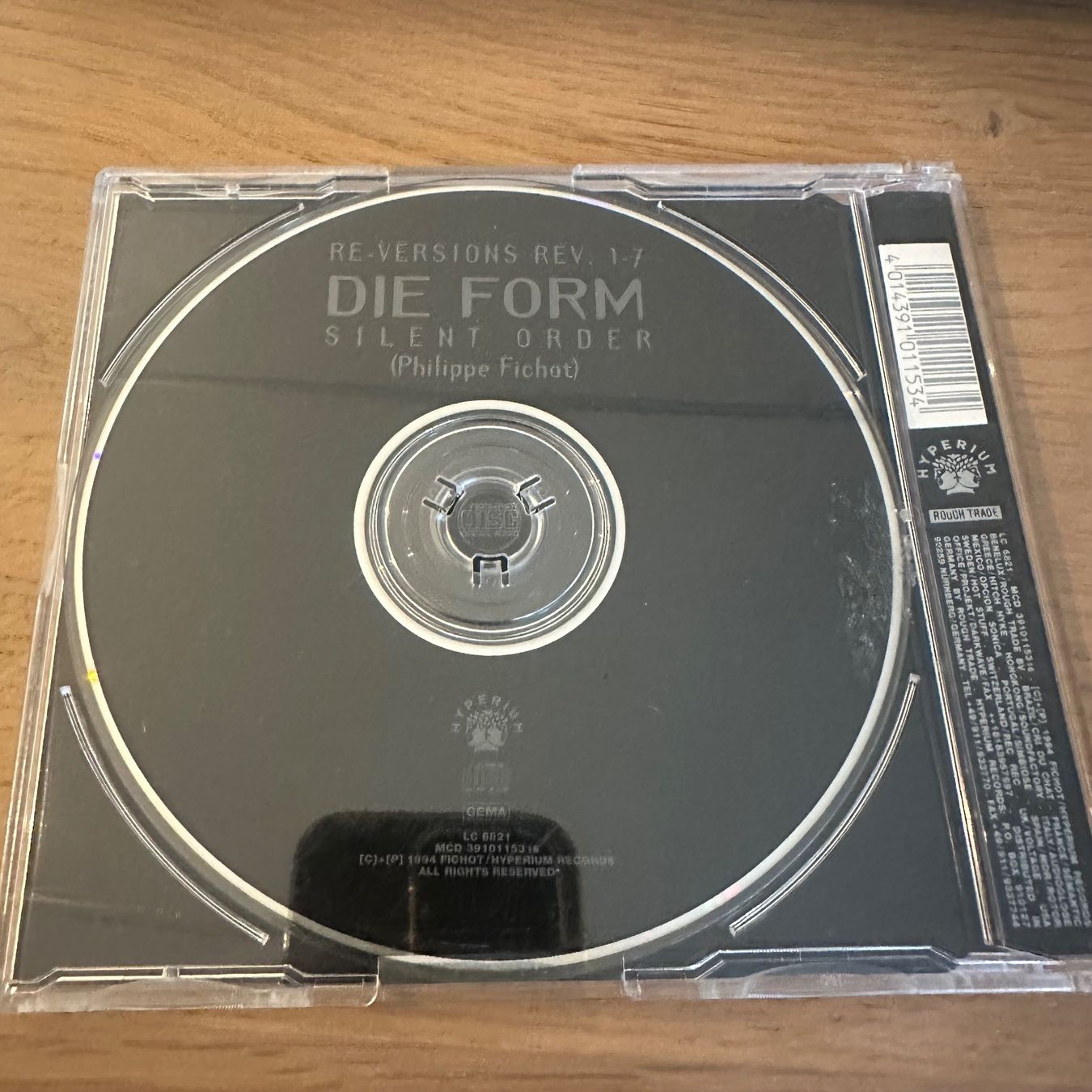 CDs: Die Form ‎- Silent Order (Re-Versions) - CD single electro – Gebraucht aus Caslano von campo_santo 1
