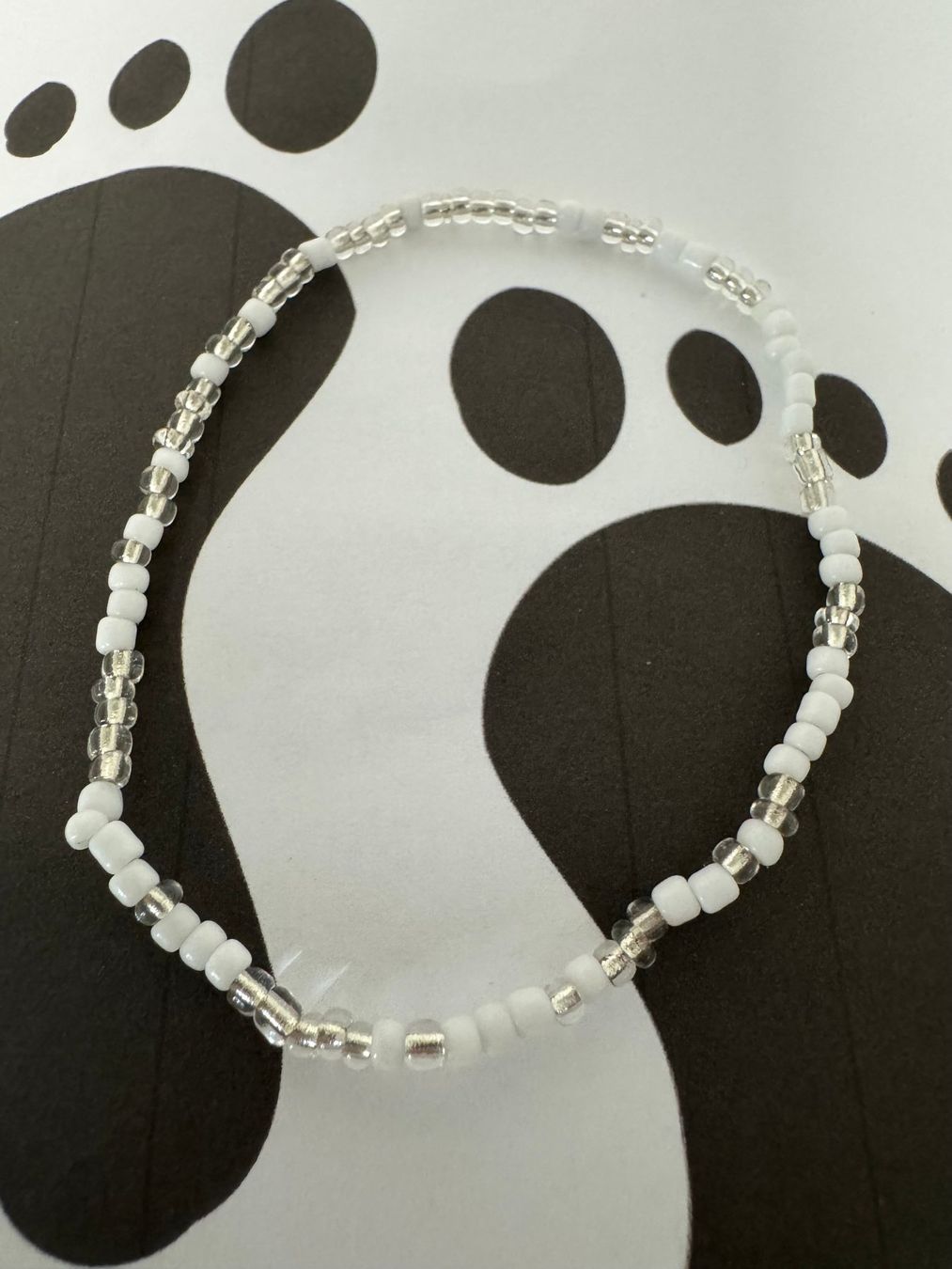 Catenine: Fusskette Kunstelemente. – Nuovo (secondo la descrizione) da Biberist venduto da tl-schmuck