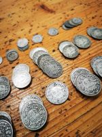 Silbermünzen bis 1900, 50 Rappen, 1 und 2 Franken AG 835