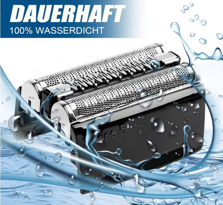Rasoi & Lamette da barba: 2pcs Scherkopf  kompatibel mit Braun Serie 5 – Nuovo (secondo la descrizione) da Thun venduto da nuonuoshop 5